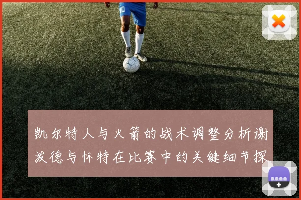凯尔特人与火箭的战术调整分析谢泼德与怀特在比赛中的关键细节探讨